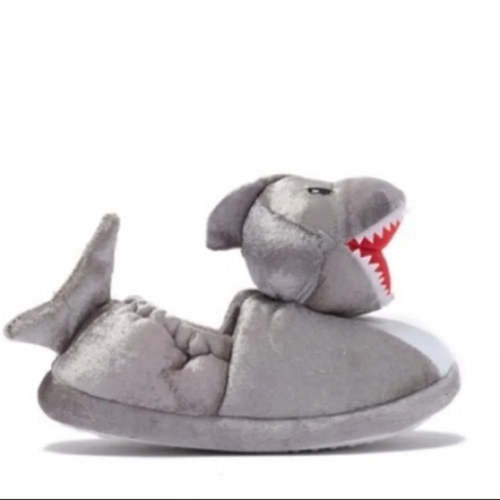 ESQUIRE | Sharky Slipper New With Tags NWT Shark Ocean Theme House Shoes
